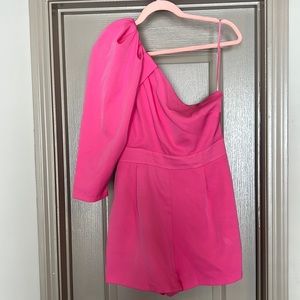 DO+BE Pink One shoulder Romper! Size M | Brand :
